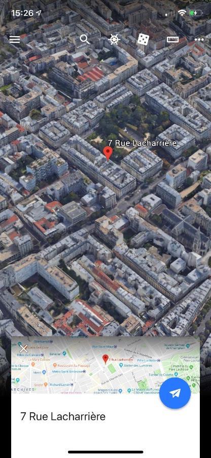 Lacharriere-Logement entier 38m2 Paris Exterior foto